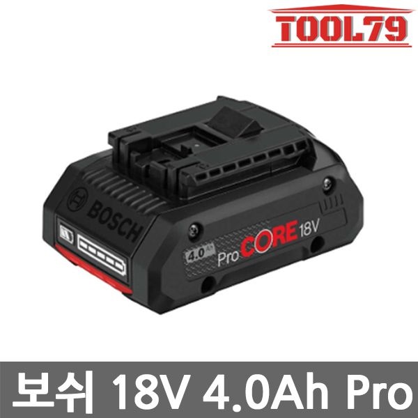 보쉬 1600A016GC ProCORE 리튬이온 배터리 18V 4.0Ah 프로코어 밧데리