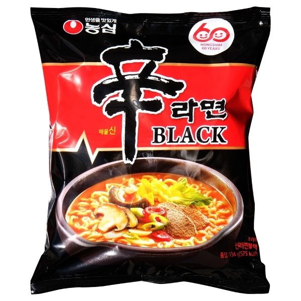 농심 신라면 블랙 134g 16개~