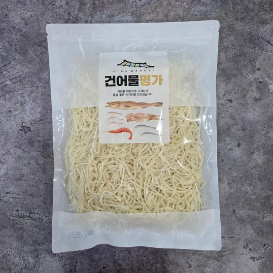 국내가공 백진미채 1kg / 아이스박스포장