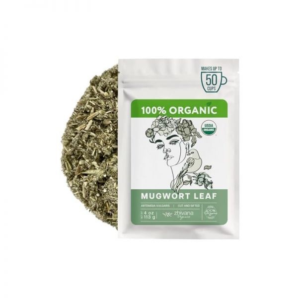 Zhivana Organics 스토어 방문하기 [해외] 쑥 차 자연친화 루즈 리프 (113.4g(4온스) - 아르테미시아 히에르바 세카 오가니카 441390