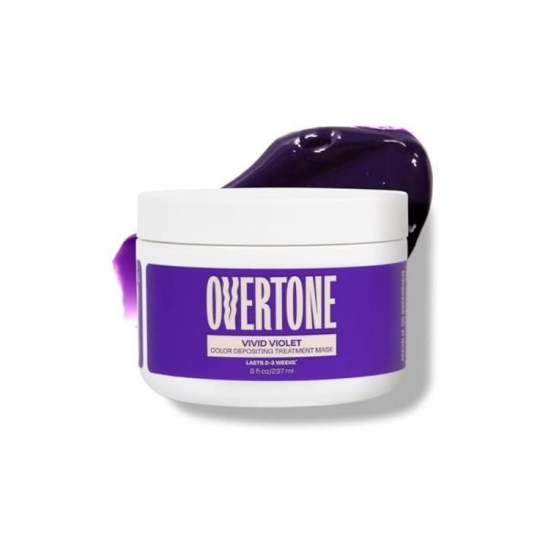 oVertone 스토어 방문하기 [해외] Overtone® 컬러 퇴적 트리트먼트 헤어 마스크, 비비드 바이올렛, (8oz) 447629