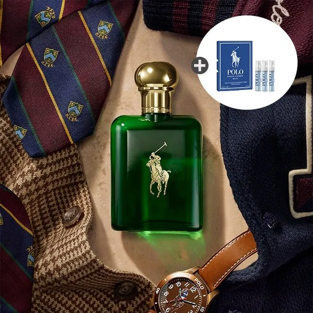 [랄프로렌] 폴로 그린 EDT 125ML (+1.2ML 샘플 3종 증정)