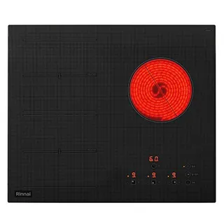 린나이 3구 빌트인 하이브리드 전기레인지_HYF3200N [ 유로케라 글라스 / 대화구 구성 / 잠금기능 ]