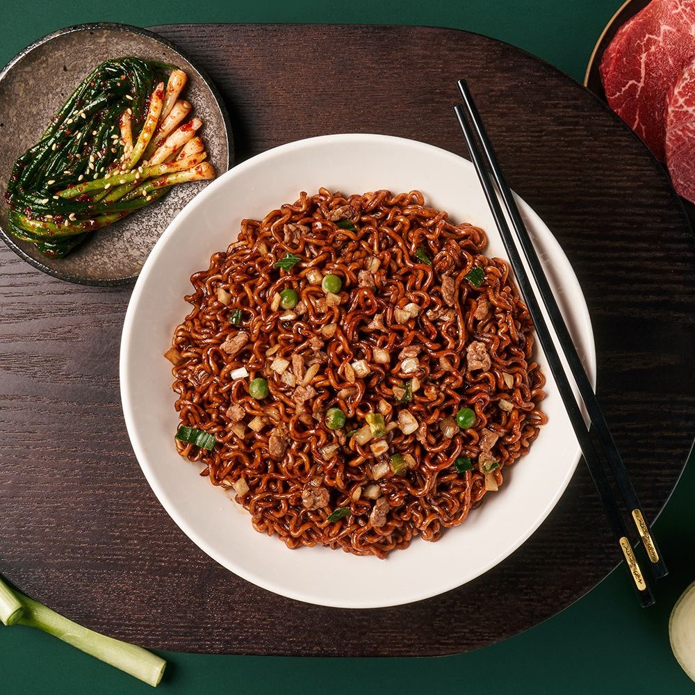 [TBK] 빽짜장 봉지라면 140g 4입, 4봉