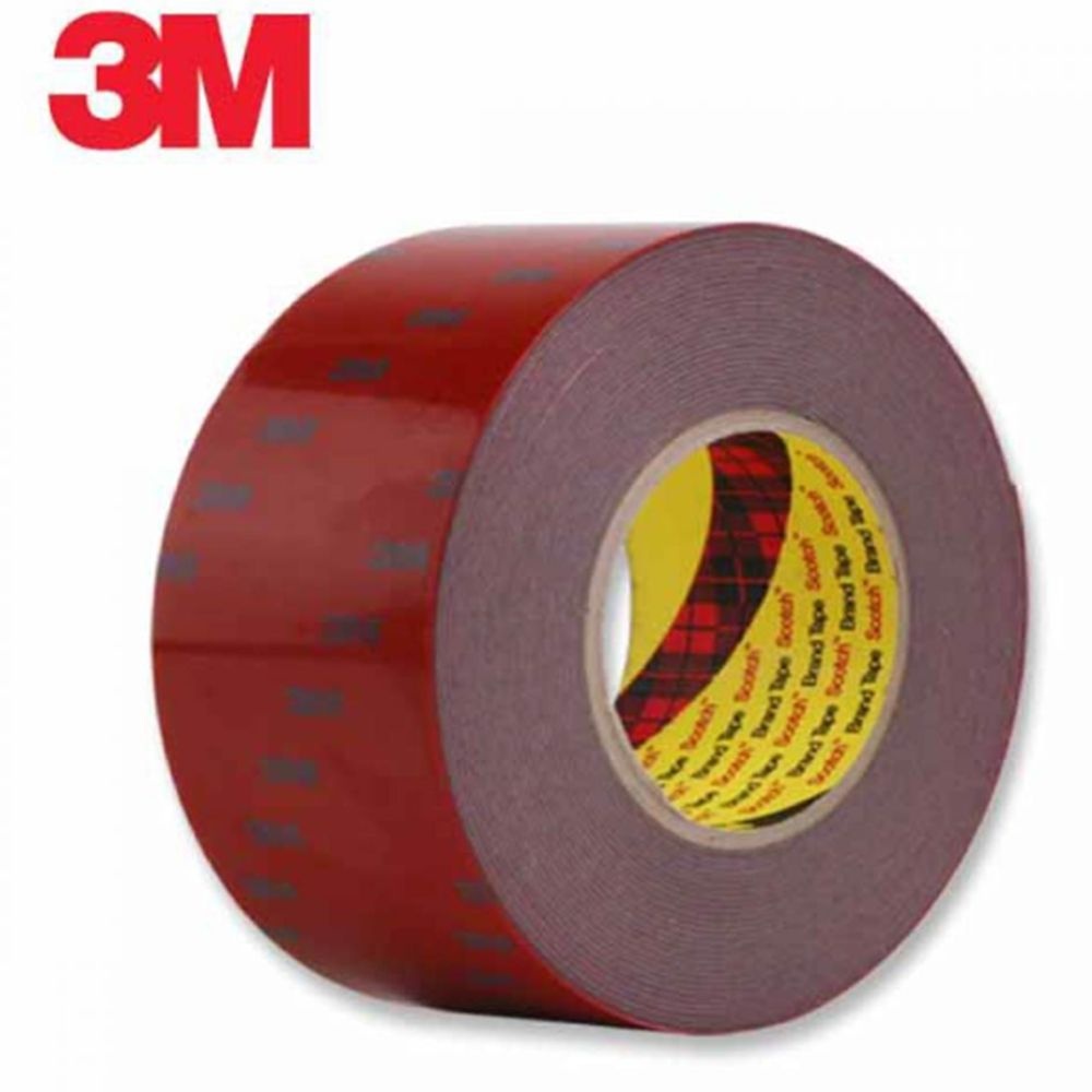 3M 3M 아크릴 폼 양면테이프 회색 100MM X 11M 5069 강력 투명 공예 두꺼운