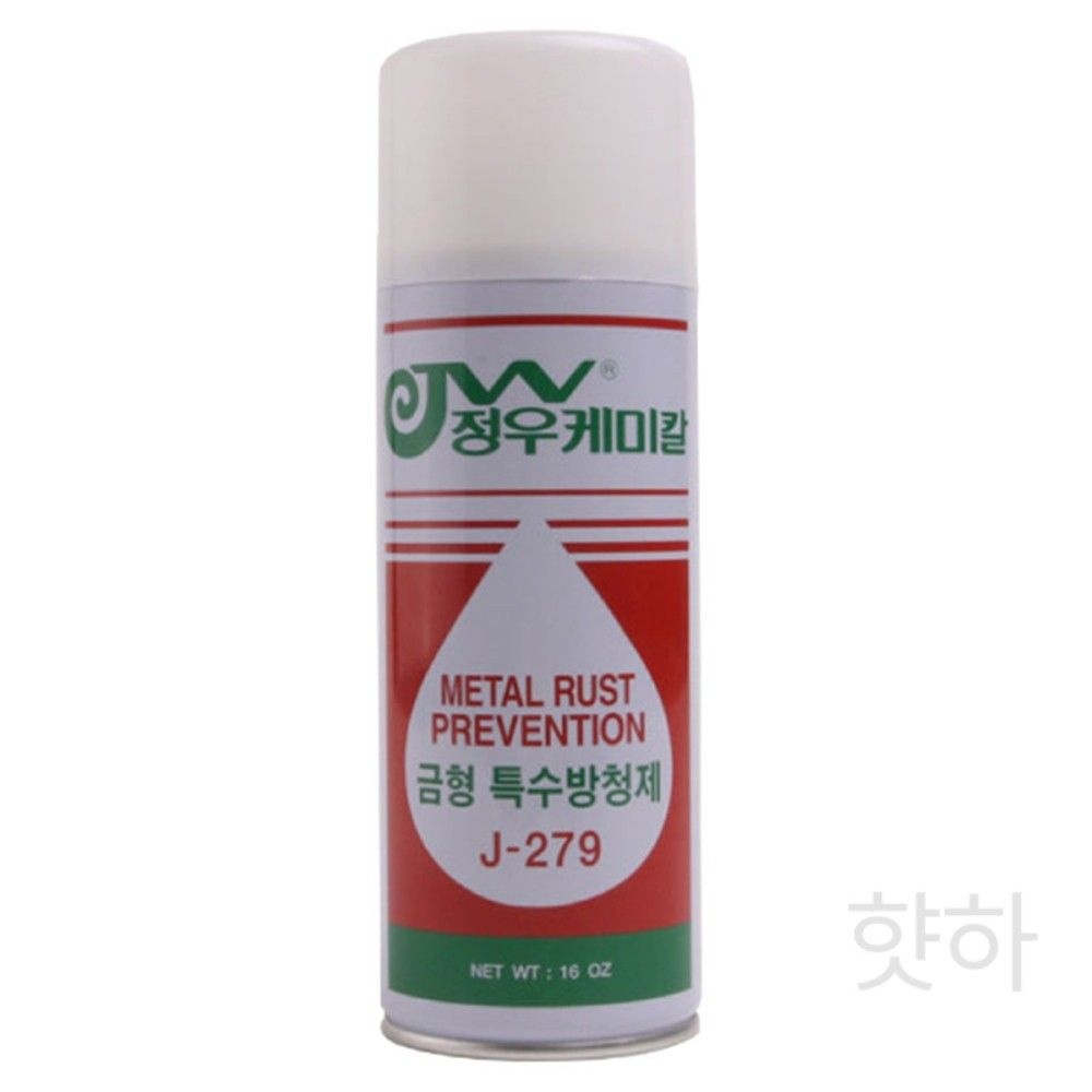 정우케미칼 정우케미칼 J-279 금형 특수방청제 420ML 스프레이 빠른침투 윤활유 박스