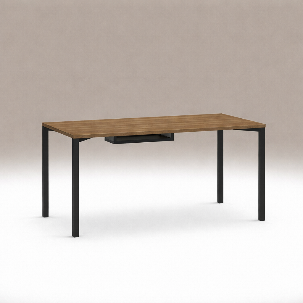 퍼시스 퍼시스 FLOWFINDER 사다리 다리 일반형 데스크 고정형 1600x800mm 다크우드블랙