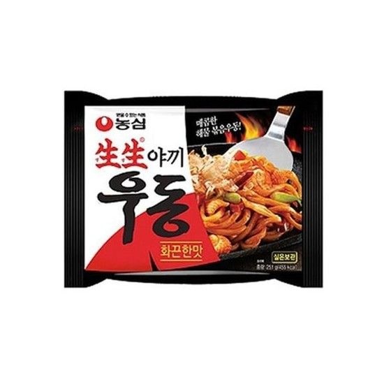 농심 일본음식 생생 야끼우동 화끈한맛 5봉 매콤_6928 (53172974)