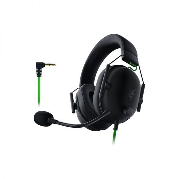 Razer 스토어 방문하기 [해외] Razer BlackShark V2 X 게이밍 헤드셋: 7.1 서라운드 사운드 - 50mm 드라이버 메모리 폼 쿠션 PC, PS4, PS5, 스위치용 3.5mm 오디