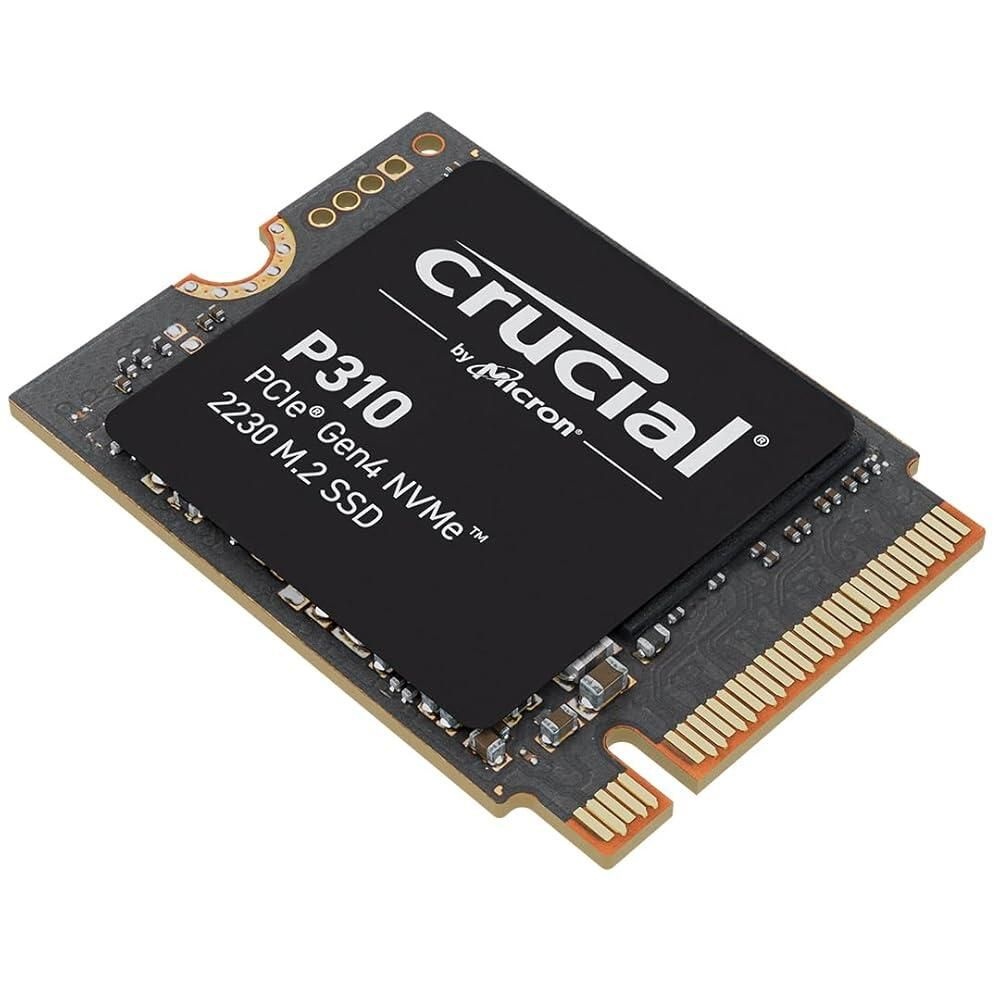 크루셜 [해외] Crucial P310 1TB M.2 2230 SSD, PCIe Gen4 NVMe, 최대 7,100MB/s, 내부 솔리드 스테이트 드라이브, 스팀 데크, ASUS ROG Ally, MSI 클로,