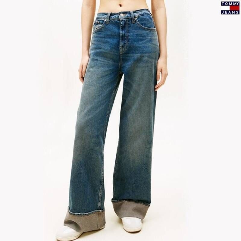 타미진스 타미진스 여성 와이드핏 밑단 롤업 팬츠 T32G0NEW33TWT1 M7N3P8Q1 S6T9V2W4