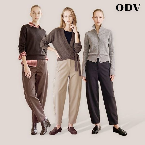 [하프클럽]26FW ODV 데일리 배럴 팬츠 3종