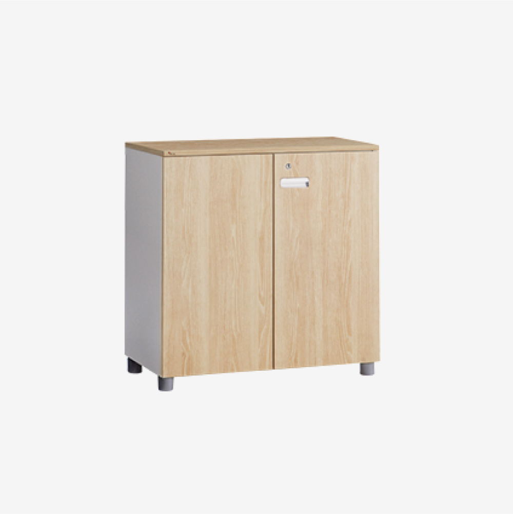퍼시스 퍼시스 CABINET 2단 도어형 캐비닛 수납장 일반키 CAC082DN WWRCN