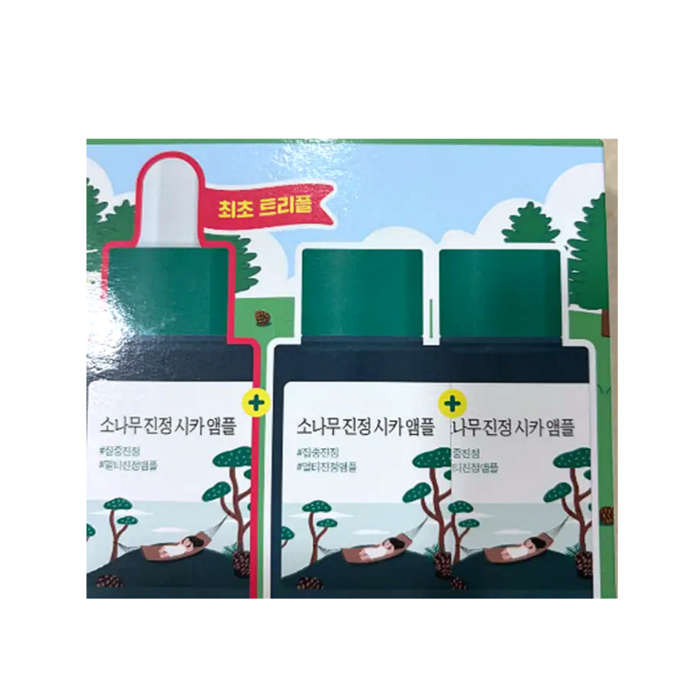 라운드랩 소나무 진정 시카 앰플 30ml 3개