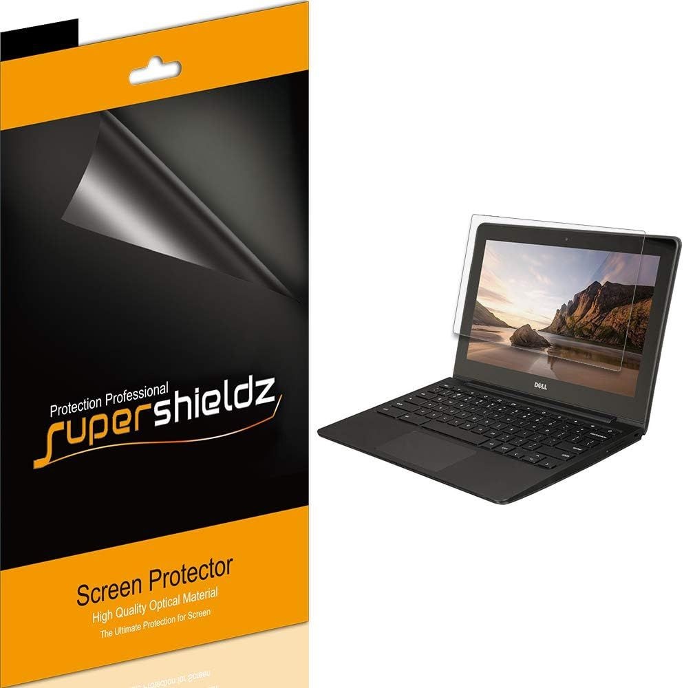 [해외] Supershieldz (3개 세트) Dell Chromebook 11 (11.6인치) / Acer 311/511 (11.6인치)용 화면 보호기, 눈부심 방지 및 지문 (무광)