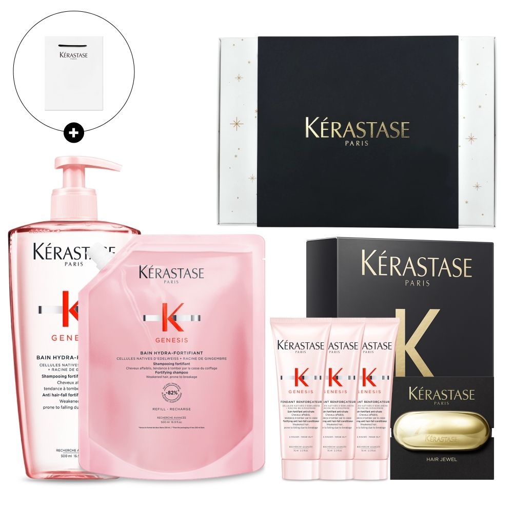 [기프트박스포장] 세트 방 제네시스 대용량 샴푸 1L (본품 500ml + 리필 500ml)