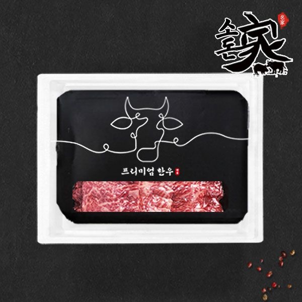 대신육가공 [소돈가]1++ 한우 꽃등심 구이 모듬(600g)