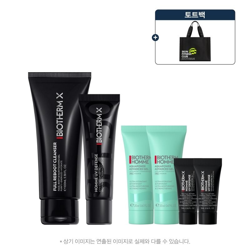 비오템X UV 디펜스 30ML & 클렌저 100ML (+UV 10ML, 젤 PRO 40ML, 토트백)