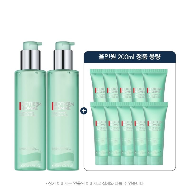 [LT] 아쿠아파워 올인원 200ml 듀오 세트 (+올인원 200ml 정품 용량)