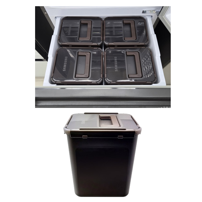 UnKnown 삼성 3도어 스탠드형 김치냉장고 김치통 10.8L <b>RQ33C71K3S9</b> RQ33 X 1개, 주방가전 보관용기 밀폐용기