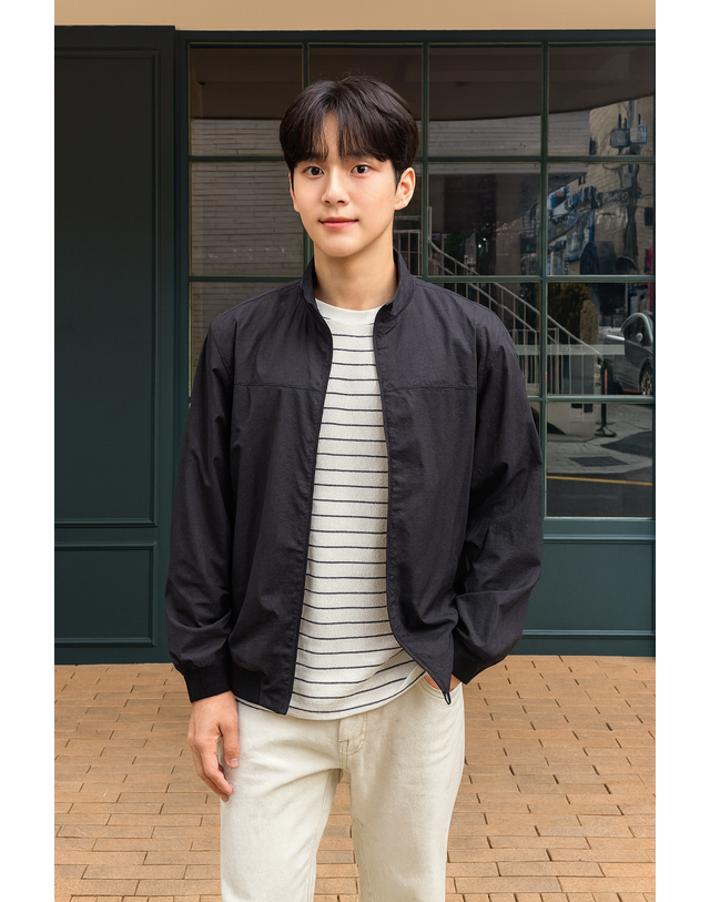 [25SS] [Ultralight] 블랙 썸머 초경량 스트레치 블루종 HZJU5B511BK