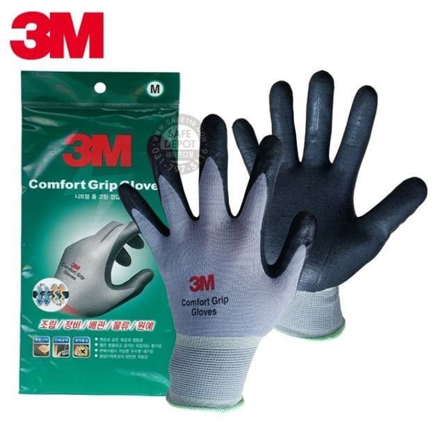 3M 니트릴폼 코팅장갑 작업장갑 컴포트 그립