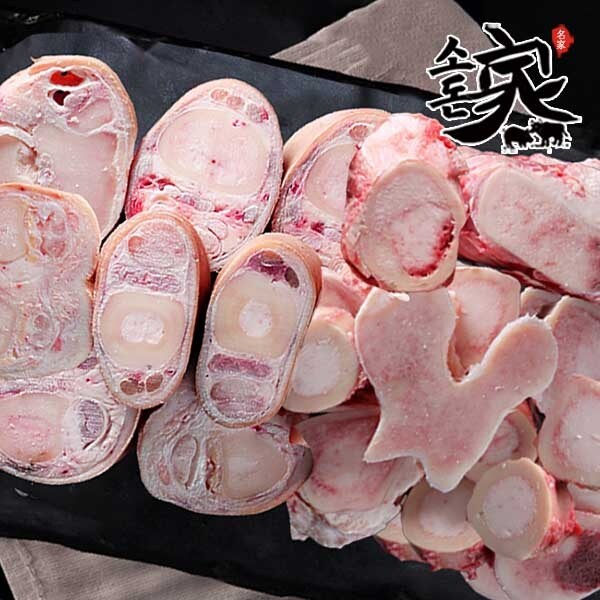 대신육가공 [소돈가] 한우 우족 2kg+사골 2kg 총 4kg