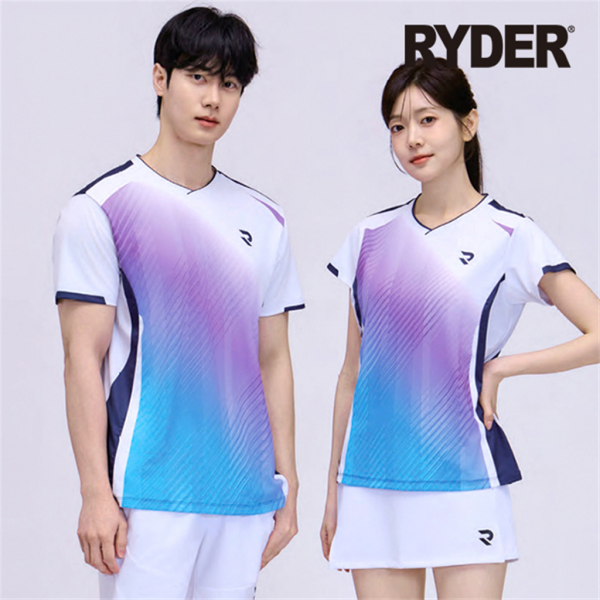라이더 2026R-36 남성 여성 배드민턴 티셔츠