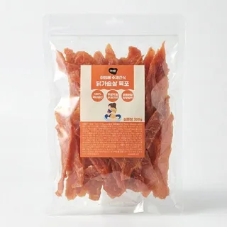 아침애 [대용량] 닭가슴살 육포 300g