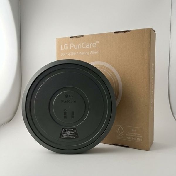 LG전자 LG 퓨리케어 360도 공기청정기 2단 받침대 무빙휠 AS305DWWL AS305DWWLM X 1개, 거치대 이동식