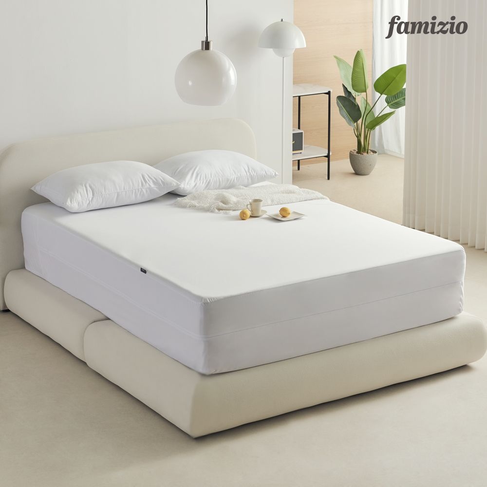 파미지오 [시크릿 40%쿠폰 19,900원~] 진드기차단 6면방수 매트리스커버/토퍼커버 지퍼형 싱글~슈퍼킹