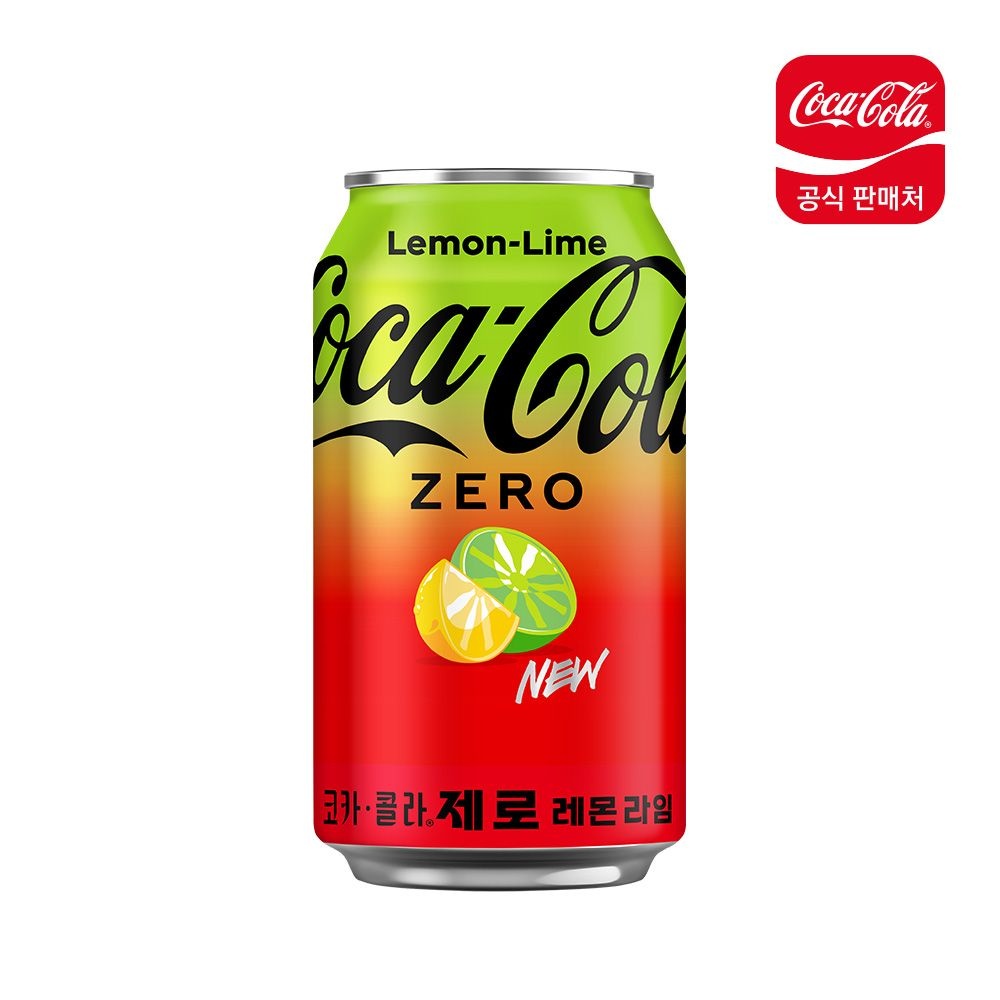 코카콜라 (본사직영) 코크제로 레몬라임 350CAN X24+코크제로 레몬라임 핸드타올 증정