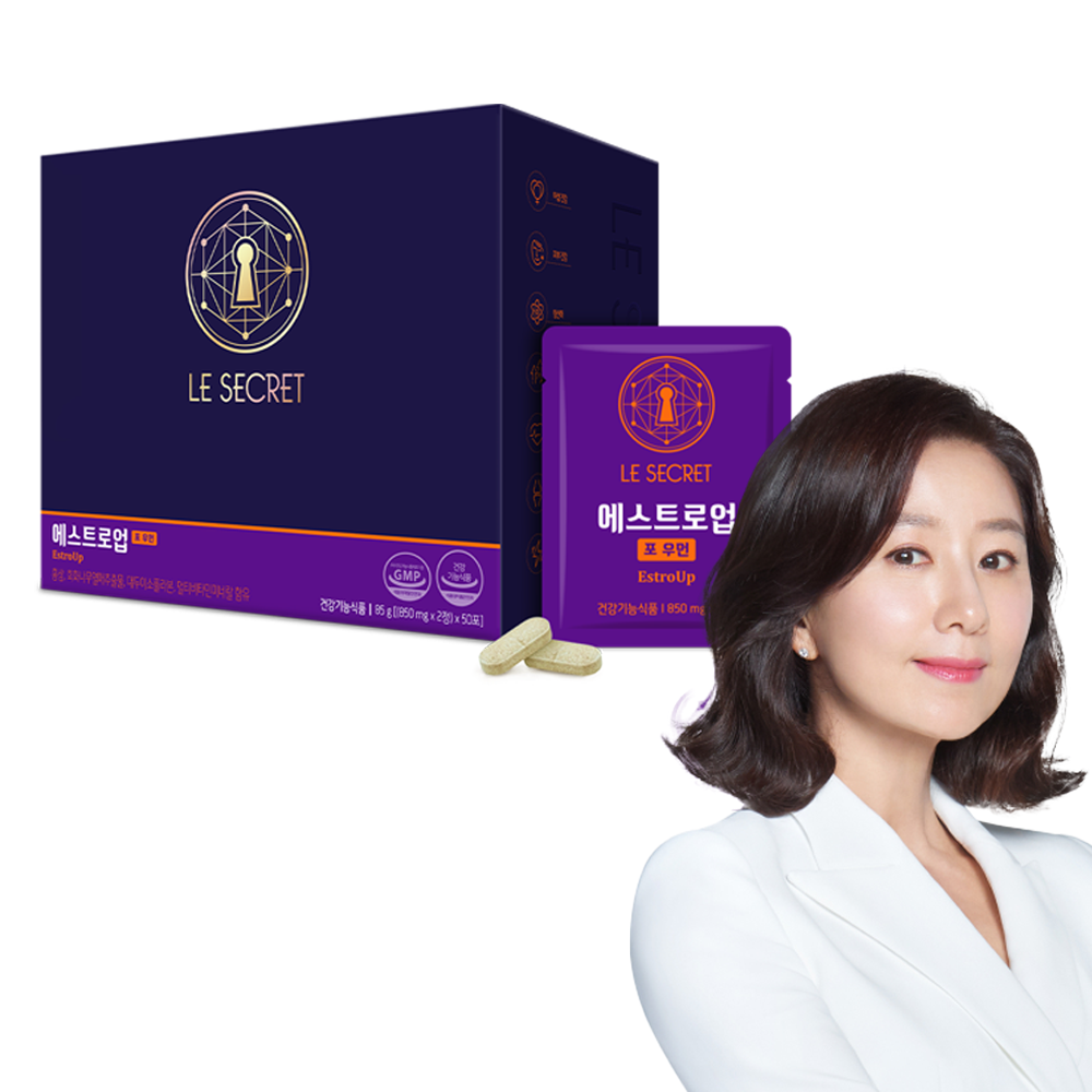 뉴트리원라이프 뉴트리원 르시크릿 에스트로업 포 우먼 1박스,50포