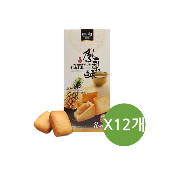아트박스/모어바이 대만 펑리수 케익 파인애플 184g x 12개