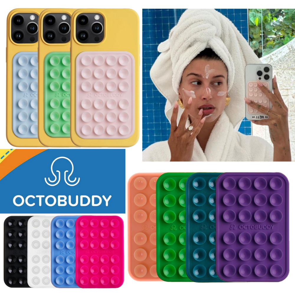 옥토버디 흡착패드 정품 클래식 레귤러 헤일리비버 폰케이스 Octobuddy 케이스
