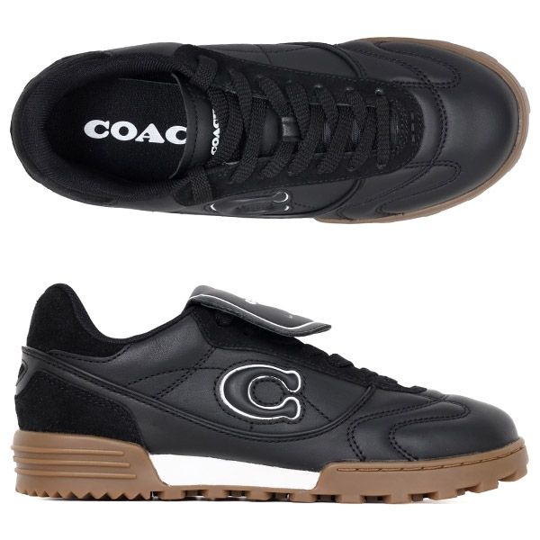 코치 블랙 매치 스니커즈 CCI42 BLK