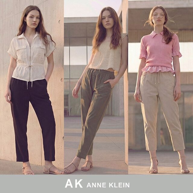 [TV상품][26SS최신상] AK앤클라인 나일론 배기팬츠 3종