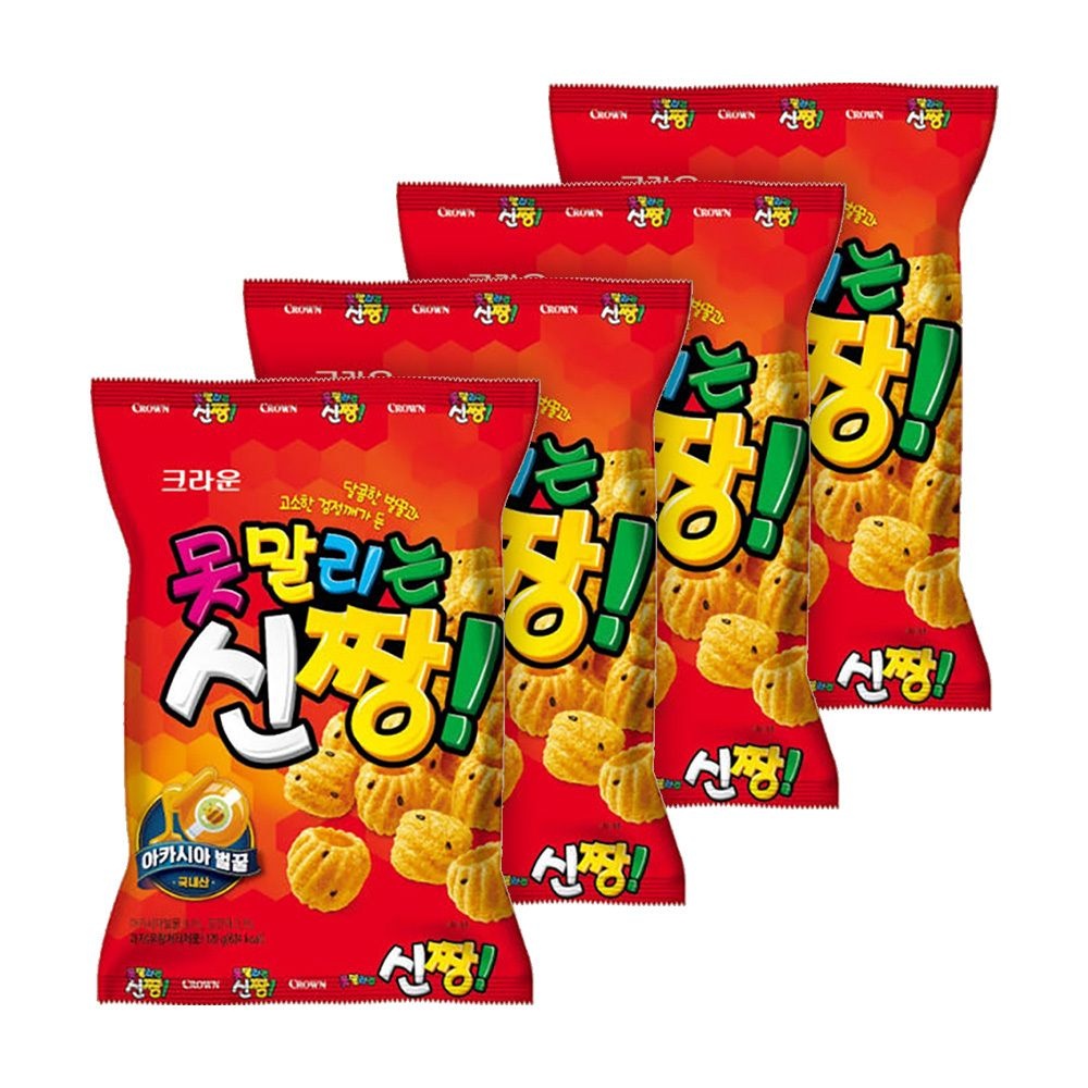 크라운 못말리는신짱 120g X 4개