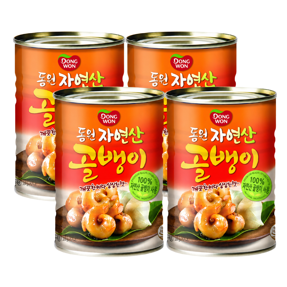 동원 자연산 골뱅이 300g x 4캔(원터치)