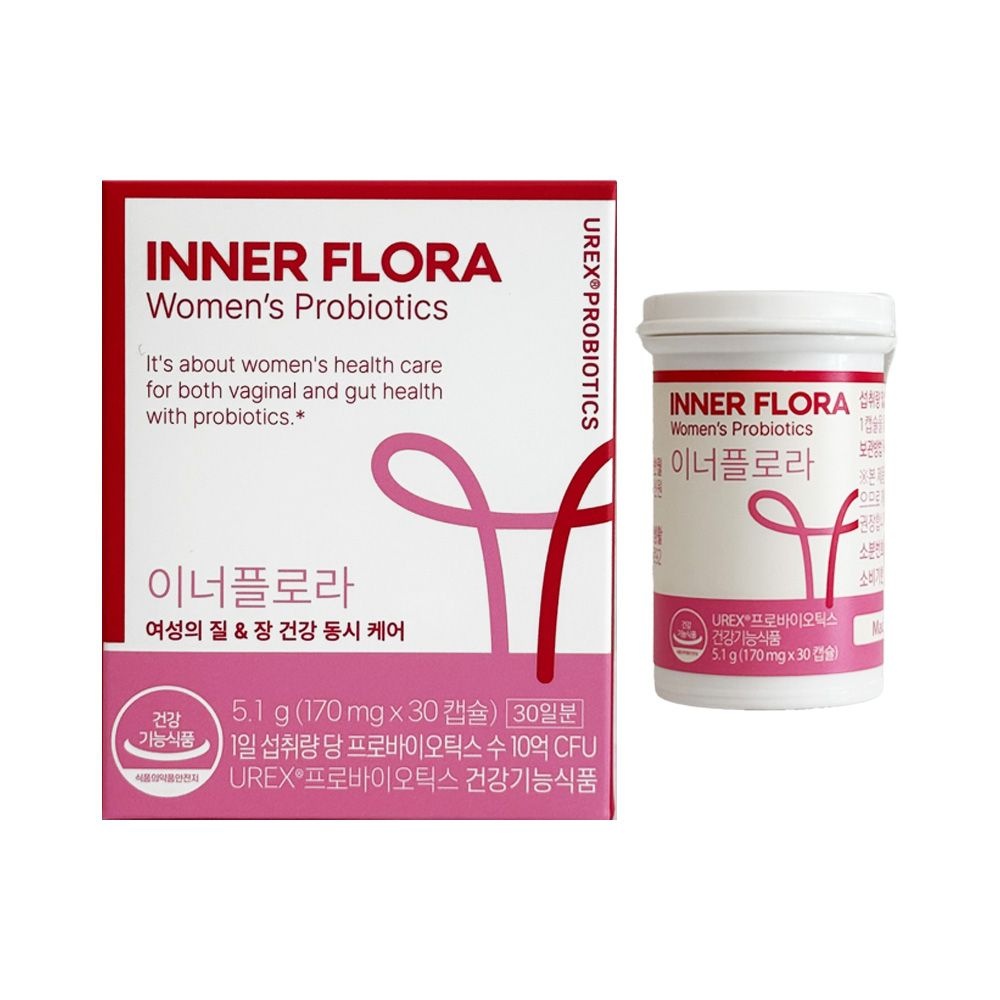 뉴오리진 이너플로라 UREX 프로바이오틱스 170mg x 30캡슐 1개 / 써클