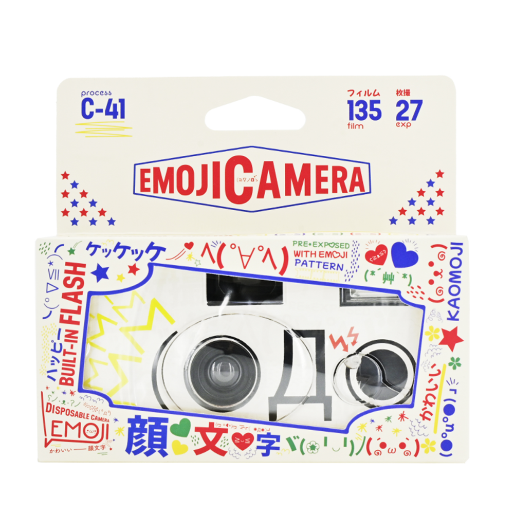 레토 이모지 일회용카메라 27장 35mm필름/RETO EMOJI CAMERA