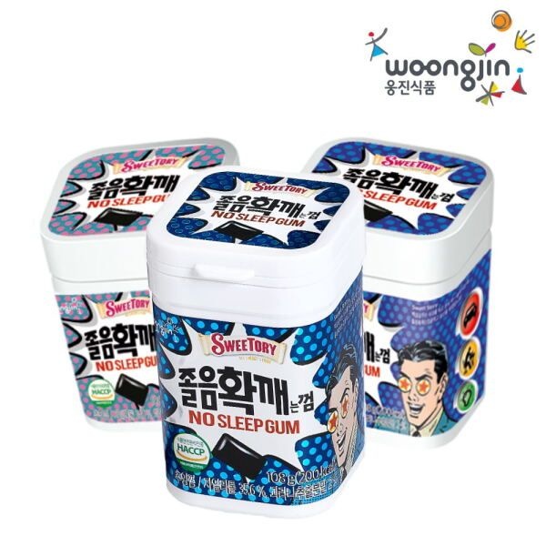 스위토리 졸음확깨는껌 108g x 3통
