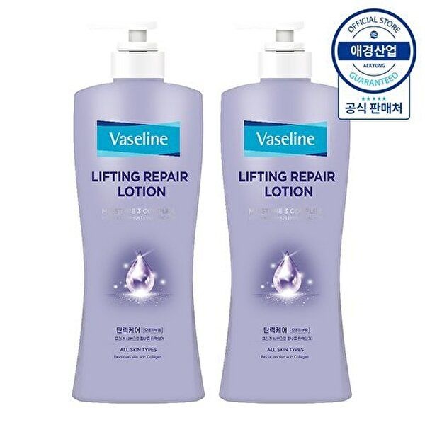 애경 [애경]바세린 리프팅 리페어 로션 450ml ,2개