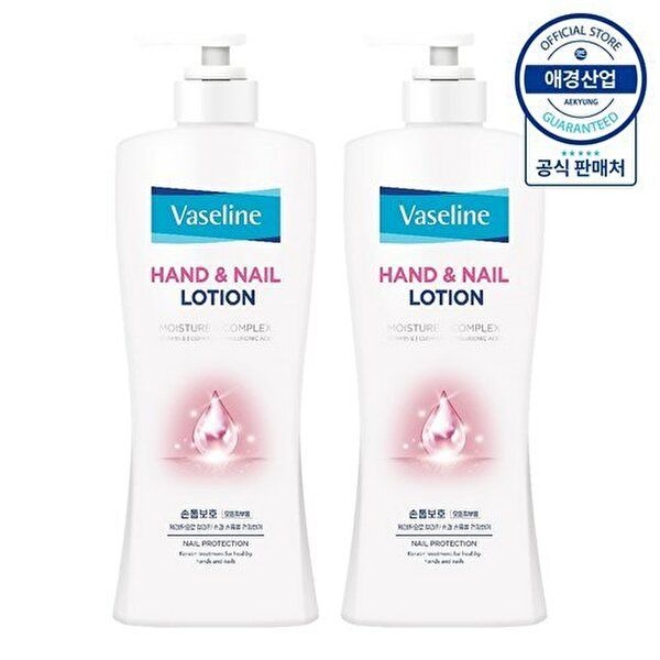 애경 [애경]바세린 핸드 앤 네일 로션 450ml ,2개