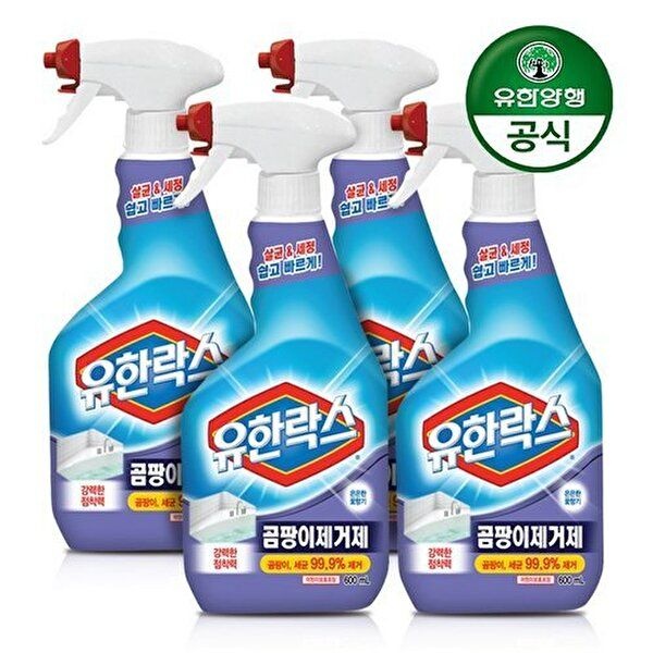 유한양행 [유한양행]유한락스 곰팡이제거제 600ml+600ml x 2개