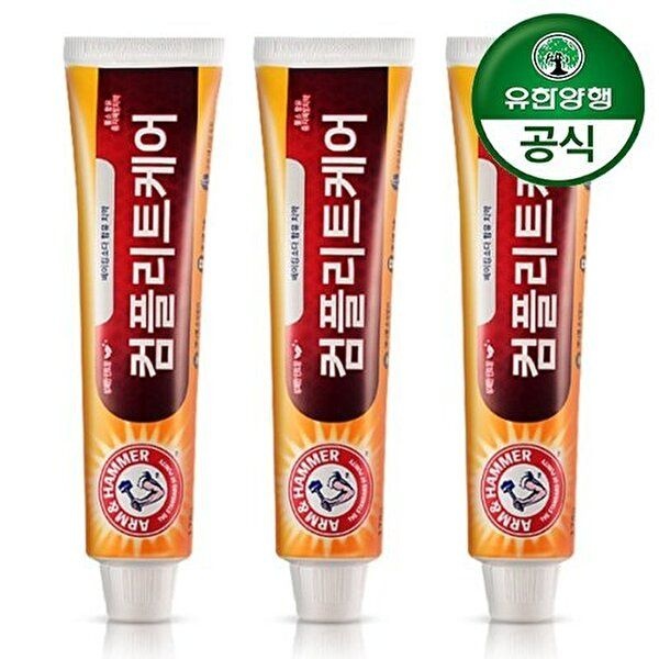 유한양행 [유한양행]암앤해머 컴플리트케어 치약 178g x 3개