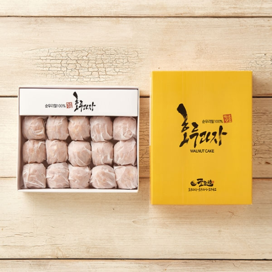 [작심밀도]산지직송 천안호두과자(소 / 팥앙금 15알) / 선물용 /설선물세트