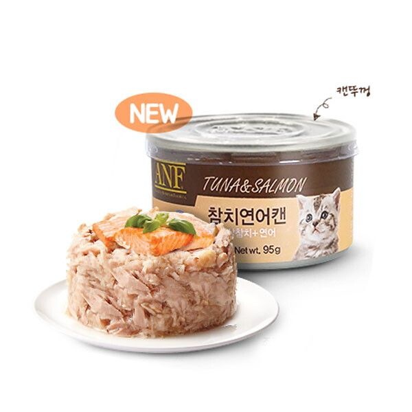 [친절한도그씨] ANF 고양이캔 참치연어 95g x24개 고양이캔 간식