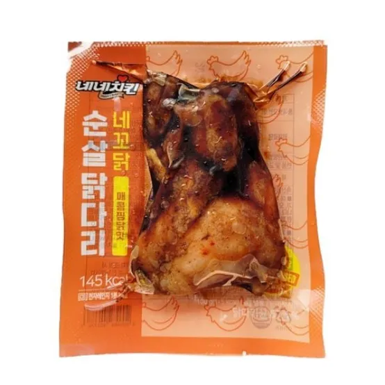 네네치킨 저당x소스 순살닭다리 10종 10팩