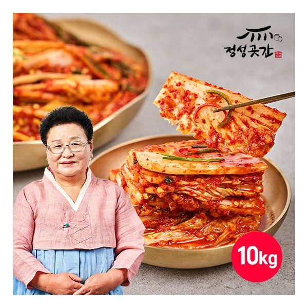 [정성곳간] 강순의명인 포기김치 10kg